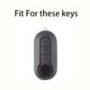 Black Warrior Style Tpu Car Key Case Cover Fob For Fiat Ducato 500 500L Panda Grande Punto Lancia Musa