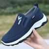 Men New Summer Lao Beijing Slip-on Mesh Casual Shoes, Breathable Soft Sole Comfort Walking Shoes for Fathers