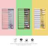 1 set New Grinder Burghie pentru unghii Din oțel din tungsten din aliaj Pile de unghii din ceramică Set capete de șlefuit Set de instrumente de lustruit pentru manichiură 8 culori