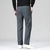 Pierre Cardin Men's Thickened Drawstring Straight-Leg Casual Pants
