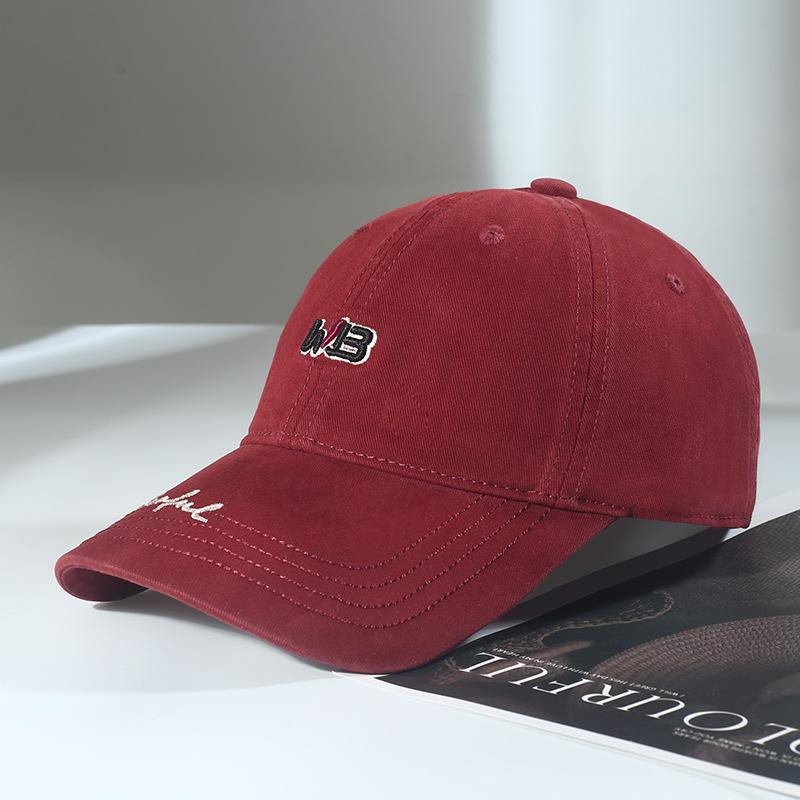 Fashion Hat Women's new soft top baseball cap Korean version trendy Internet celebrity fashion versatile cap