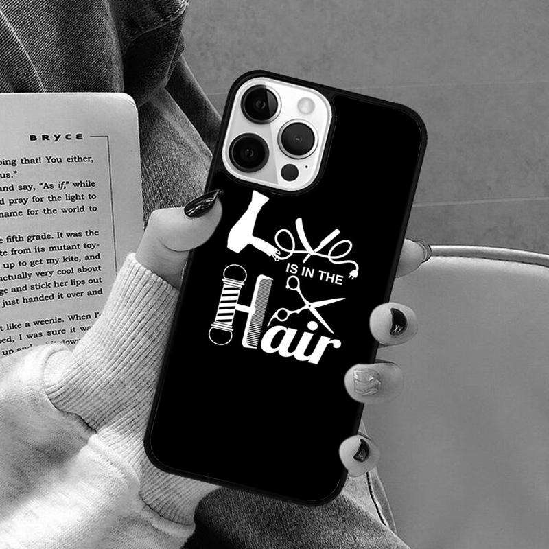Barber Shop Phone Case for iPhone 17 Air 16 16e 15 Plus for Apple 13 11 12 14 Pro Max Cover coque Shell
