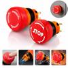 1Pcs 16mm Emergency Stop Push Button Switch Mushroom Stop Button  for Emergency Stop Control