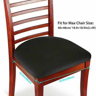 4PCS Fit For Oblong/Square /Round Chair Elastic Chair Cover Decor Slipcovers