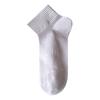 5 Pairs of Women's Spring and Summer Thin Breathable White Boneless Antibacterial and Deodorant Short Tube Cotton Socks