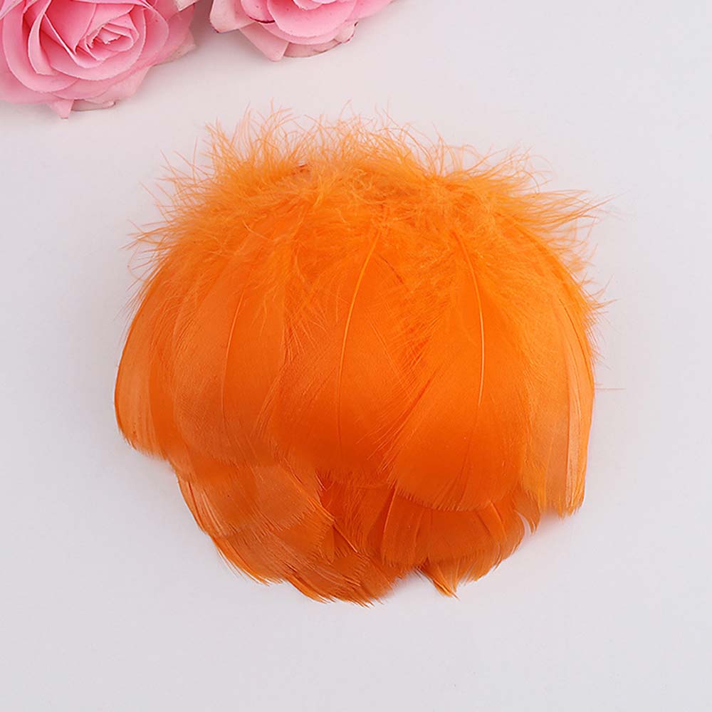 Goose Feather 6cm~11cm For Beautiful Decoration Handicraft Gift Box DIY 50/100/150pcs Colorful Goose Feathers