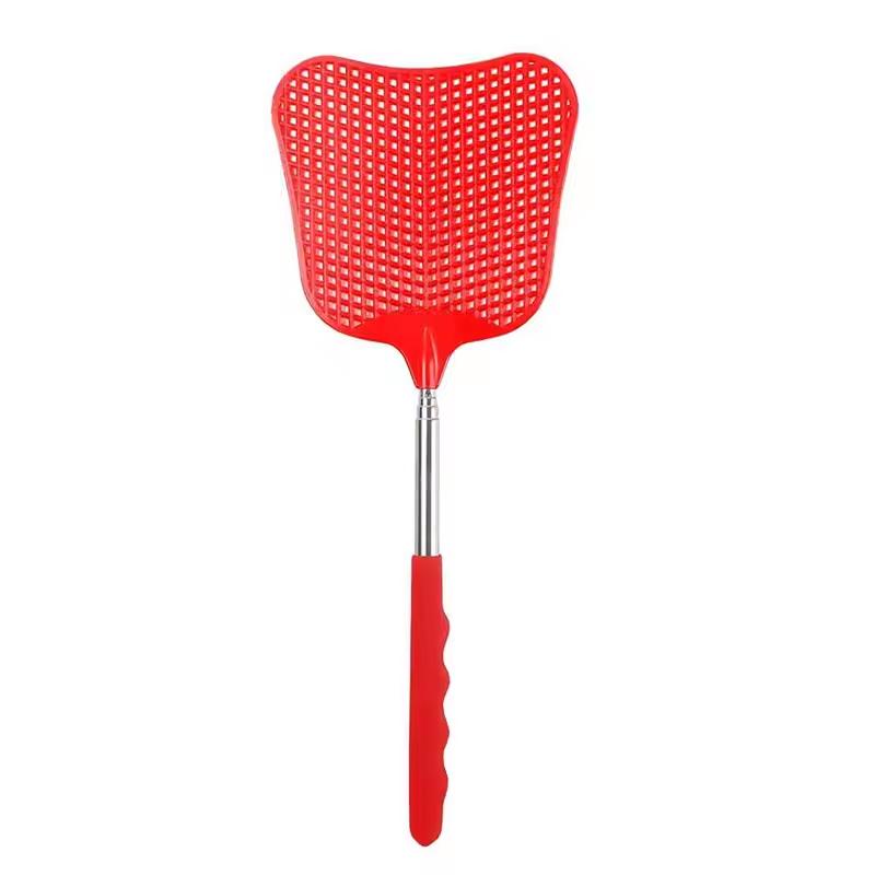 Mușcătoare Telescopice cu Mâner Lung Plastic Rezistent Mușcătoare Grele din Oțel Inoxidabil Mâner Anti-Alunecare Unelte Repelente pentru Țânțari