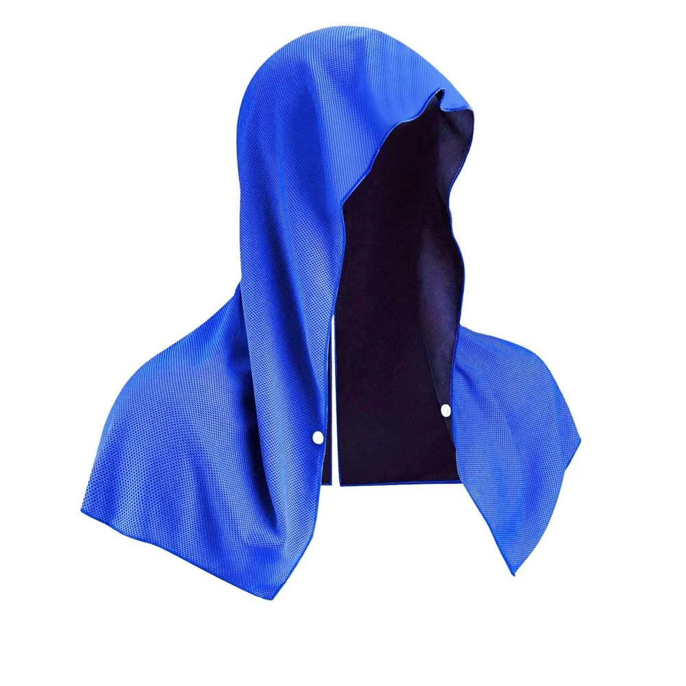 Cooling Hoodie Towel Cooling Towels Quick Drying Absorbent Towels for Neck and Face UV Protection Sport Workout Camping Cycling