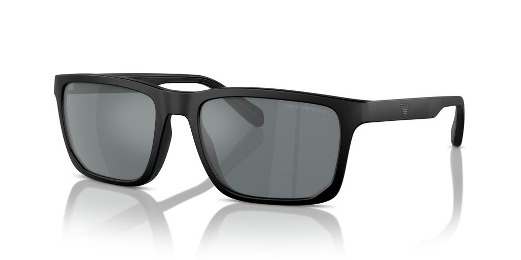 Emporio Armani Sunglasses EA4219F Matte Black 58 Men's