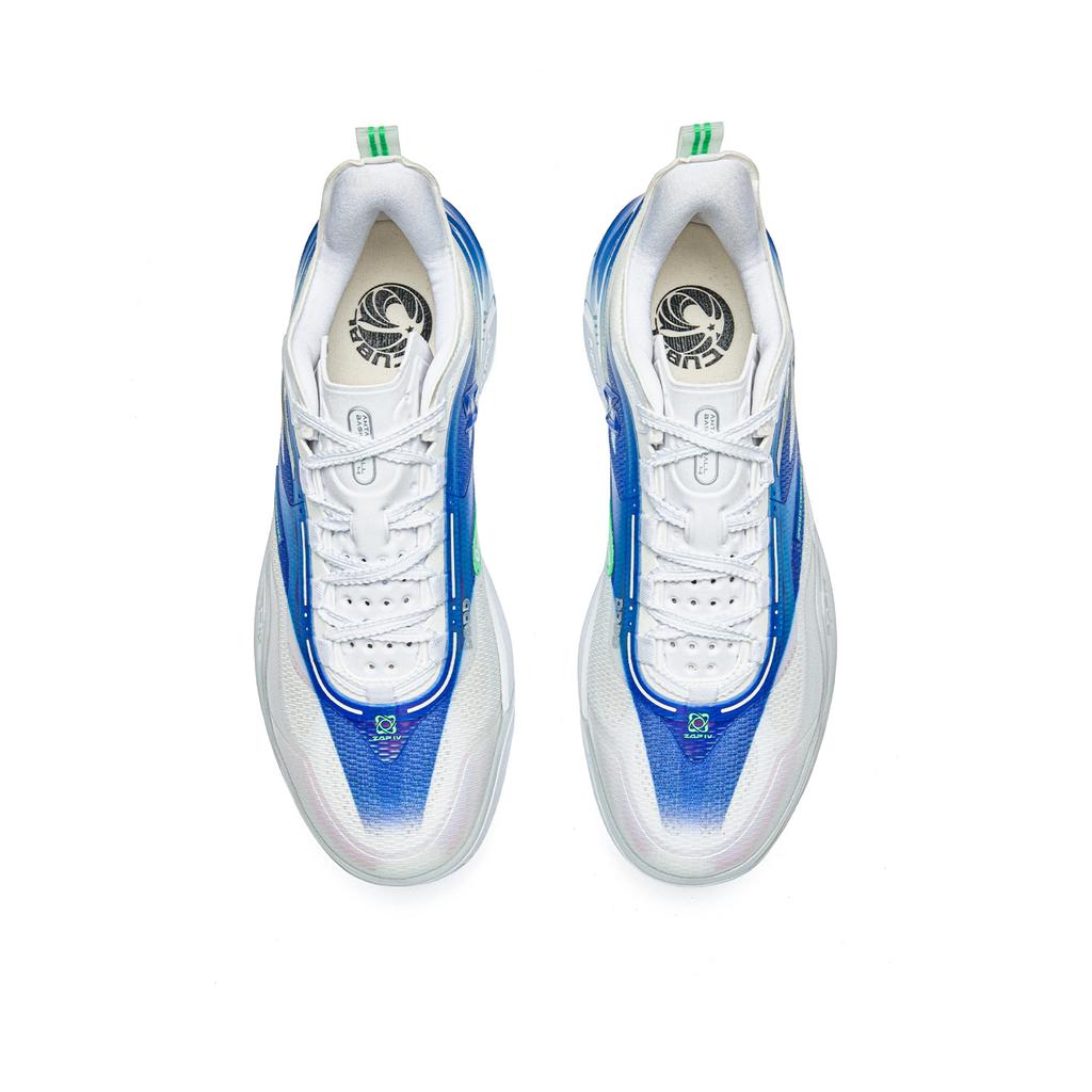Men's Sneakers ANTA Zap 4 Basketball Shoes Men's Low-top Anta White/Horizon Blue-1