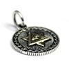 Good Vibrations - Eye of Providence Hexagram Coin Pendant