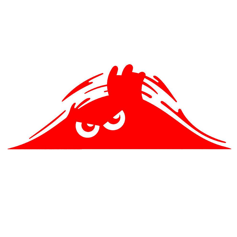 Vtipná roztomilá nálepka vykukující příšera Vinylová vodotěsná nálepka na auto Nálepka do kufru auta Univerzální nálepka na exteriér auta