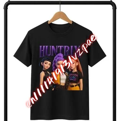 K-pop 2026 Summer Film Graphic Familymatching T-Shirt Harajuku High Quality Cotton Kids Casual Streetwear Tee Tops