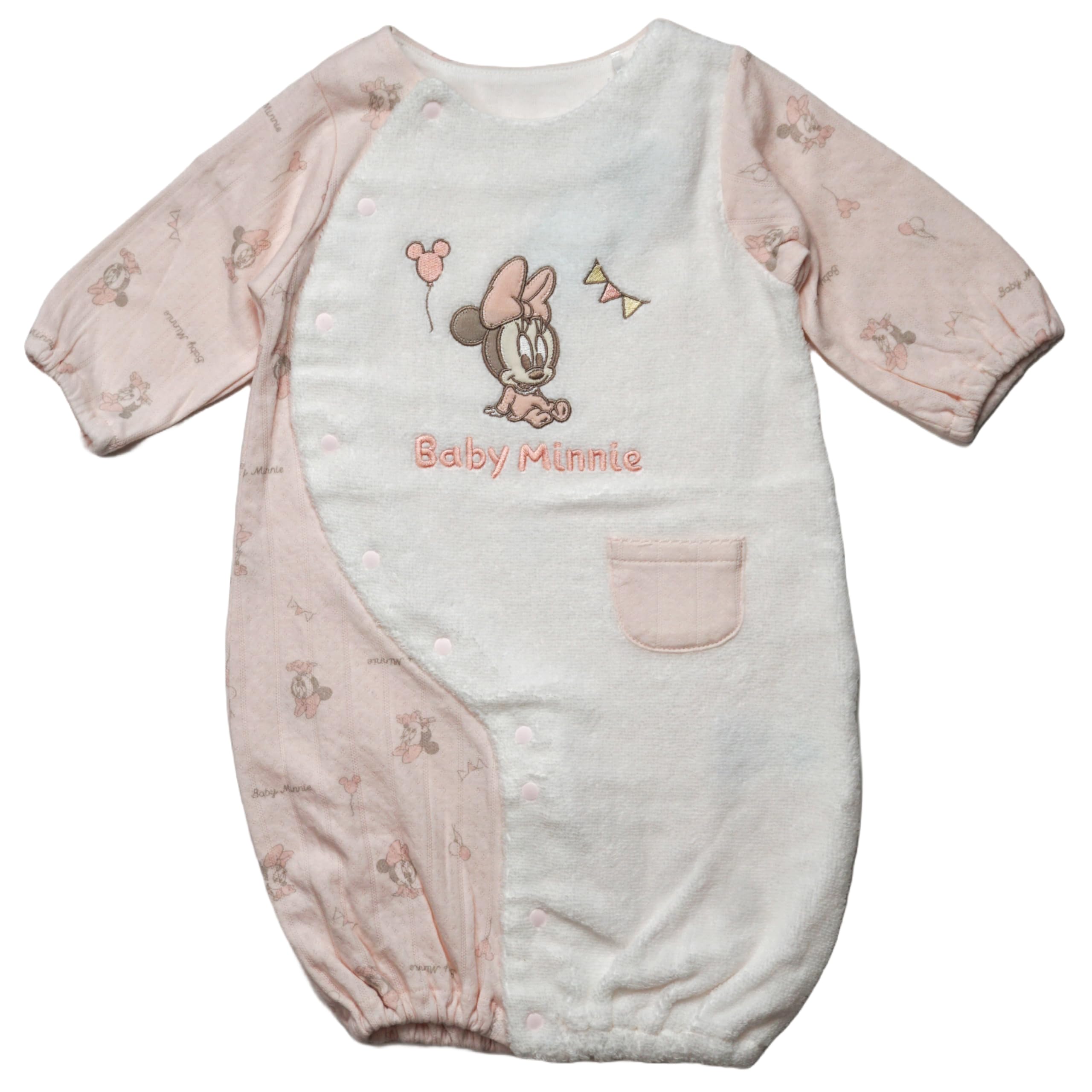 

Takihyo Newborn Disney Mickey and Minnie Mouse Pile and Newborn Baby Boys and Sizes Two-Way All-in-One, Design, Two-Way All-in-One, Gauze, Clothes,