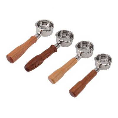 58mm Coffee Portafilter 3 Ears Stainless Steels Bottomless Portafilter Coffee Machine Accessories for Barsetto