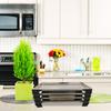 12 Pcs Baking Tray Stacker Cookie Tray Stacker Clips for Pans Home Kitchen Plastic White