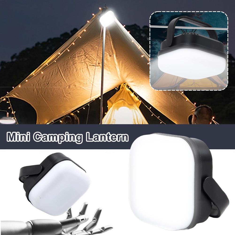 Outdoor Camping Emergency Lamp Portable Mini Hanging Lighting Three Adjustable Settings 5 8 Hours Large Battery Life