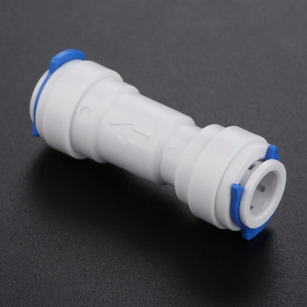 3/8" (9.5mm) Pushfit Tube Non-Return One Way Check Valve For RO Water Filter System Reverse Osmosis RO Water System Purifier 1pc