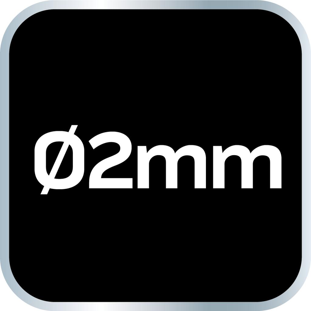 Round trimmer line, diameter 2 mm, length 15 m