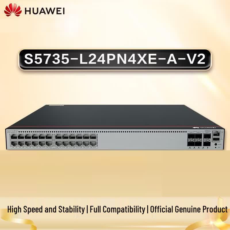 

HUAWEI S5735-L24PN4XE-A-V2 Managed PoE+ Ethernet Switch