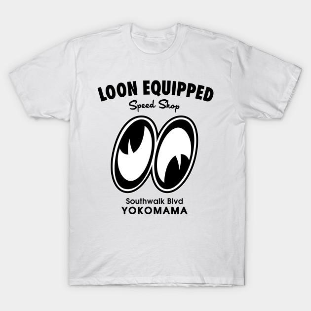 

Unisex Fashion TShirt Loon Black Print TShirt Plus Size S-5XL T-Shirt 100%Cotton Tops O Neck Short Sleeve Tees 4XL білий