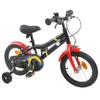 Kids  Bicycle 12 Inch for Ages 2 4 Black and Red