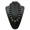 Colorful Big Wood Beads Long Necklace For Women Bohemian Wooden Beaded Decorations Statement Fashion Jewelry