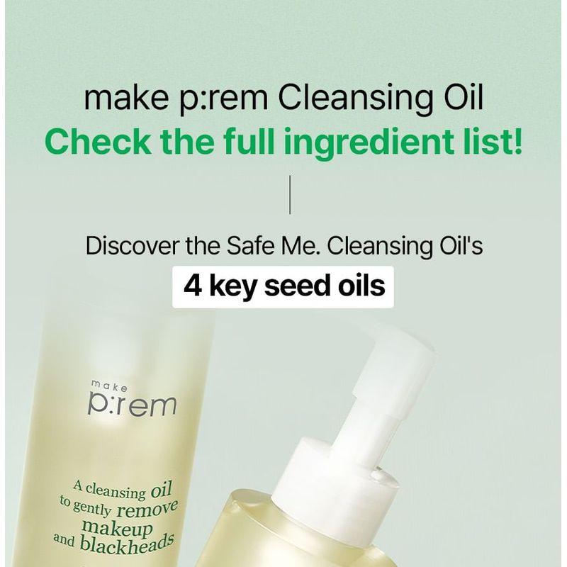 make p:rem - Safe Me. Relief Moisture Cleansing Oil