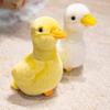 Home Decor Yellow Duck Plush Toy Soft Pillow Sitting Animals Plush  Children Gift