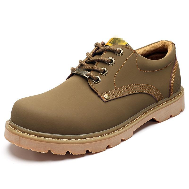 New men's and women's tooling shoes low-top casual big-head shoes fashionable round-head flat-soled single shoes couple big