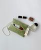 Veda Romantic Pouch Tweed_Green_Mini