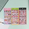 1/3/5Pcs Japanese Sushi Food Cake 3D Puffy Foam Stickers Cute Cartoon Waterproof Decals For Girls Diy Craft Phone Decor Gifts