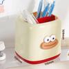 Plastic Student Pen Holder Interesting Stationery Organizer Pencil Storage Box  Home Office Decor