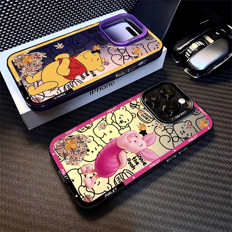 Pouzdro na telefon Medvídek Pú pro Apple iPhone 16 15 Pro Max 13 14 Plus 12 11 Pro plus Matné