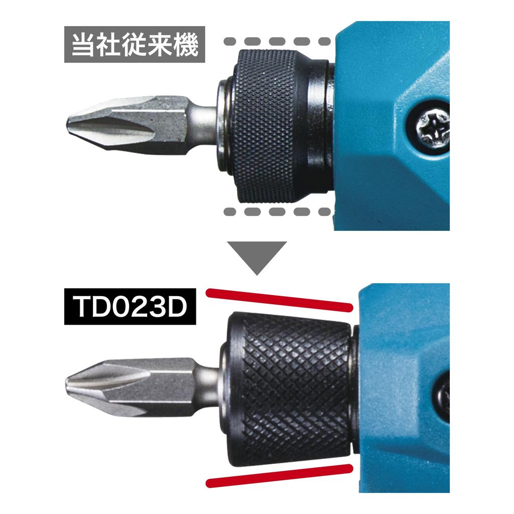 Makita Cordless Pen Impact Driver Includes 2 and Case 7.2V 1.5Ah, Batteries, Charger, (TD023DSHX)