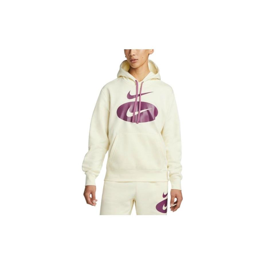 

Nike Hooded Pullover Long Sleeve Sweatshirt Men sweatshirt Beige DM5459-113 S