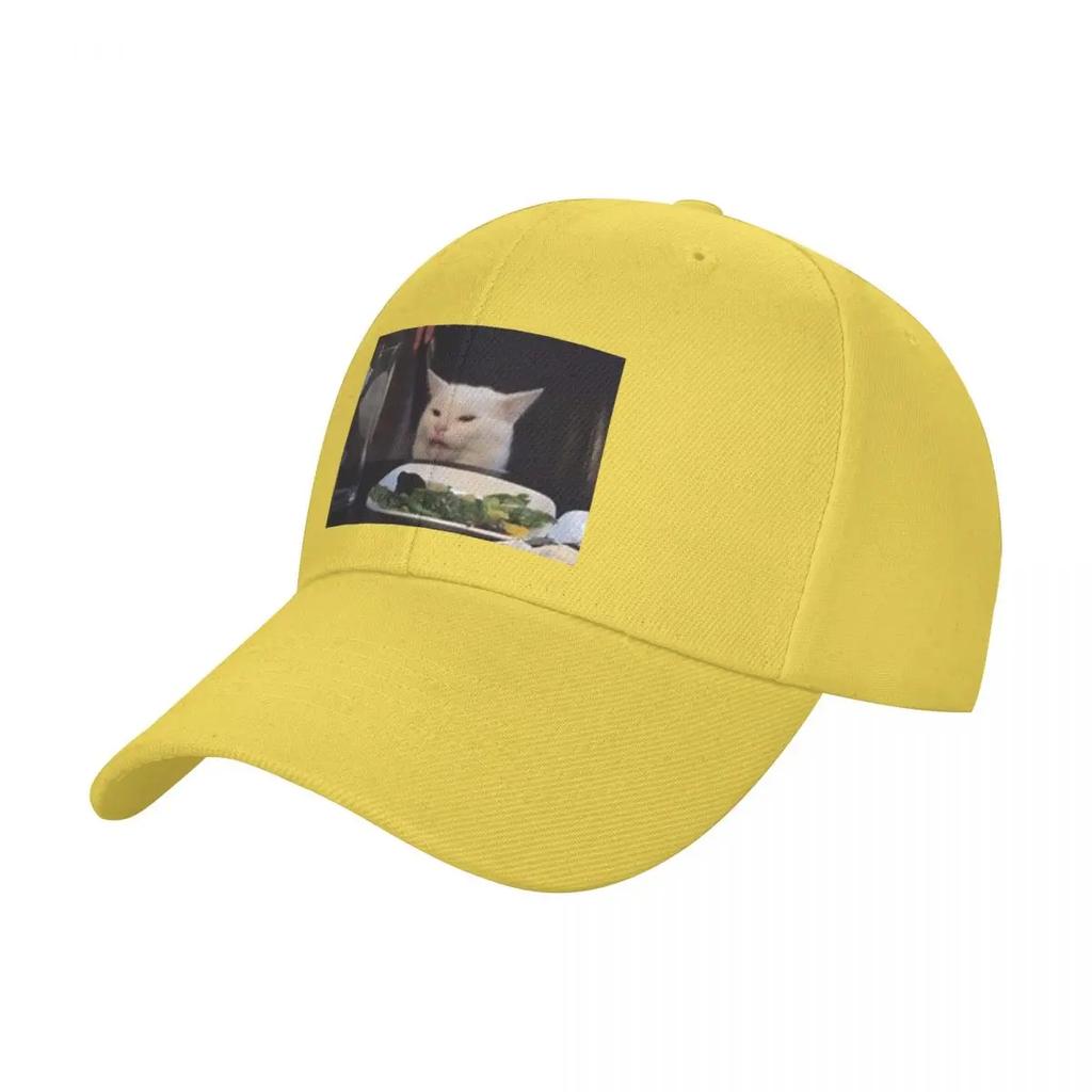 smudge cat Baseball Cap sun caps Rugby Luxury Hat Designer  Women Unisexs