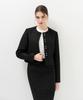 Laneonkyulleoseu Tweed Midi Skirt_Black