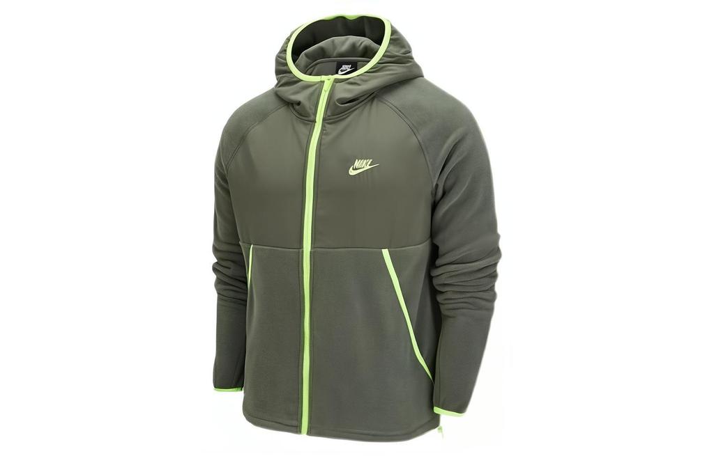 Nike Jackets Men's Green Hooded Thickened Other DM1220-380