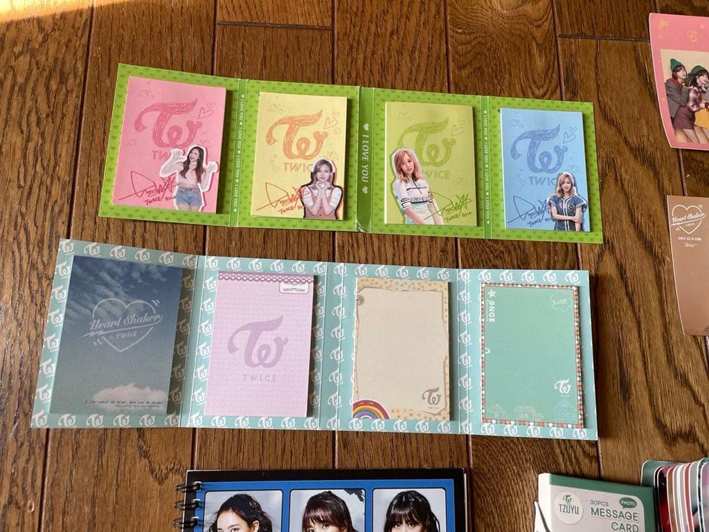 [USED] twice TWICE memo pad