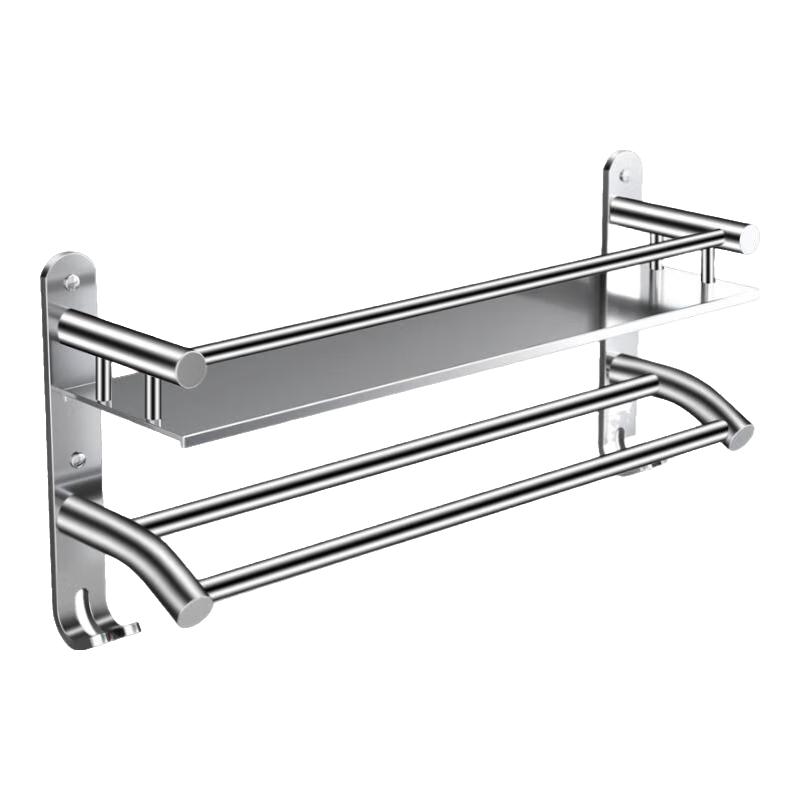 Kaibei Drill-Free Bathroom Towel Racks & Storage Shelves
