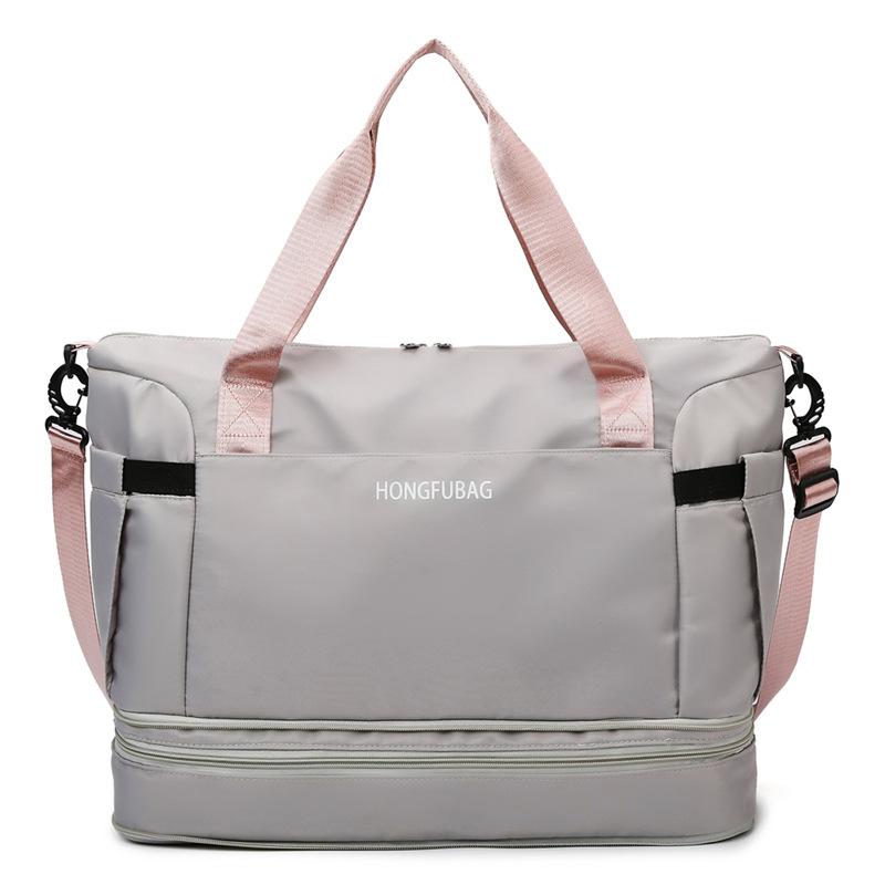 Travel bag Large capacity portable business trip portable delivery storage bag Sports fitness bag Luggage bag Short trip bag