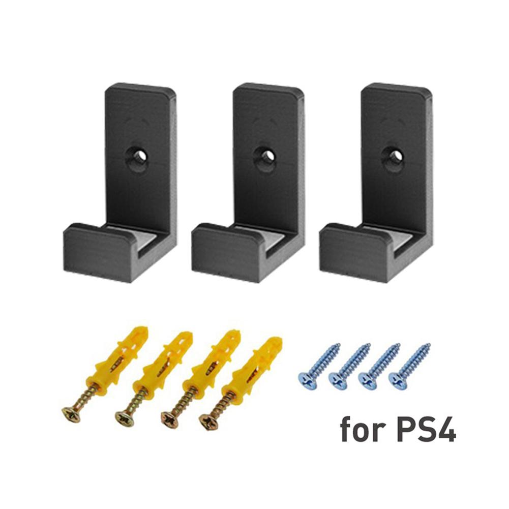 Wall Mount Holder For PS4 Console Bracket For PlayStation 4 Storage Stand Host Rack Hook Base For PS4 Pro/Slim Accessories