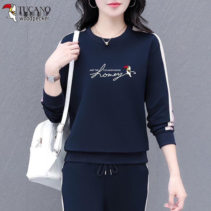 Woodpecker Women s Long Sleeve Sweatshirt 2XL