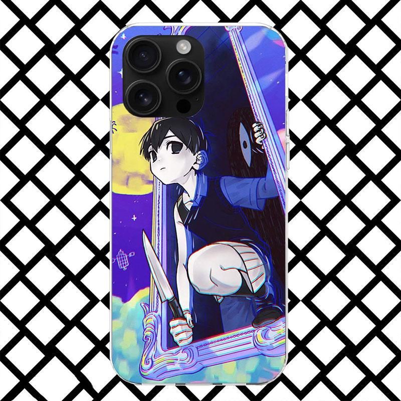 

Game O-Omori Cartoon Phone Case for iPhone 17 Air 16 16E 15 14 Plus 13 Mini 12 11 Pro Max 7 8 + SE 2020 Soft Cover Fundas 17 Air iPhone 15 Plus