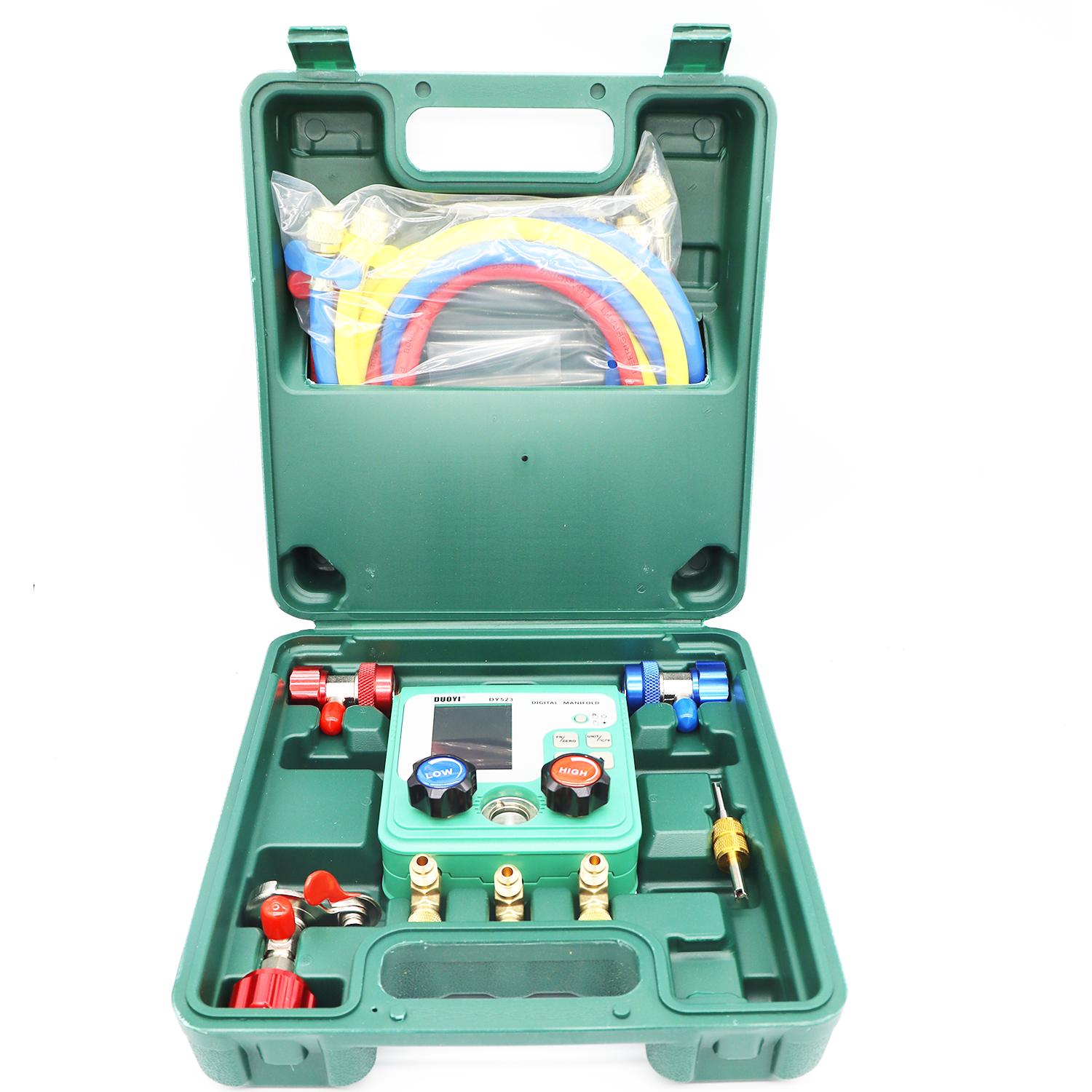 

Electronic air-conditioning refrigerant fluoride gauge pressure gauge automobile refrigerant liquid refrigeration kit tool