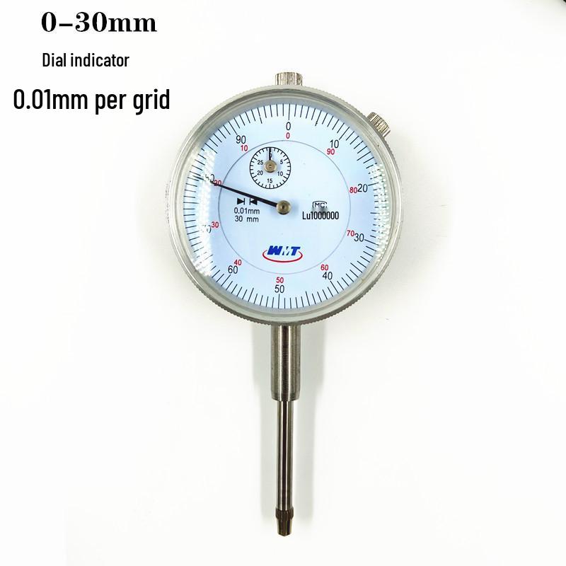 Dial Indicator with Strong Magnetic Universal Holder & Lever Micrometer for Extended Range Calibration
