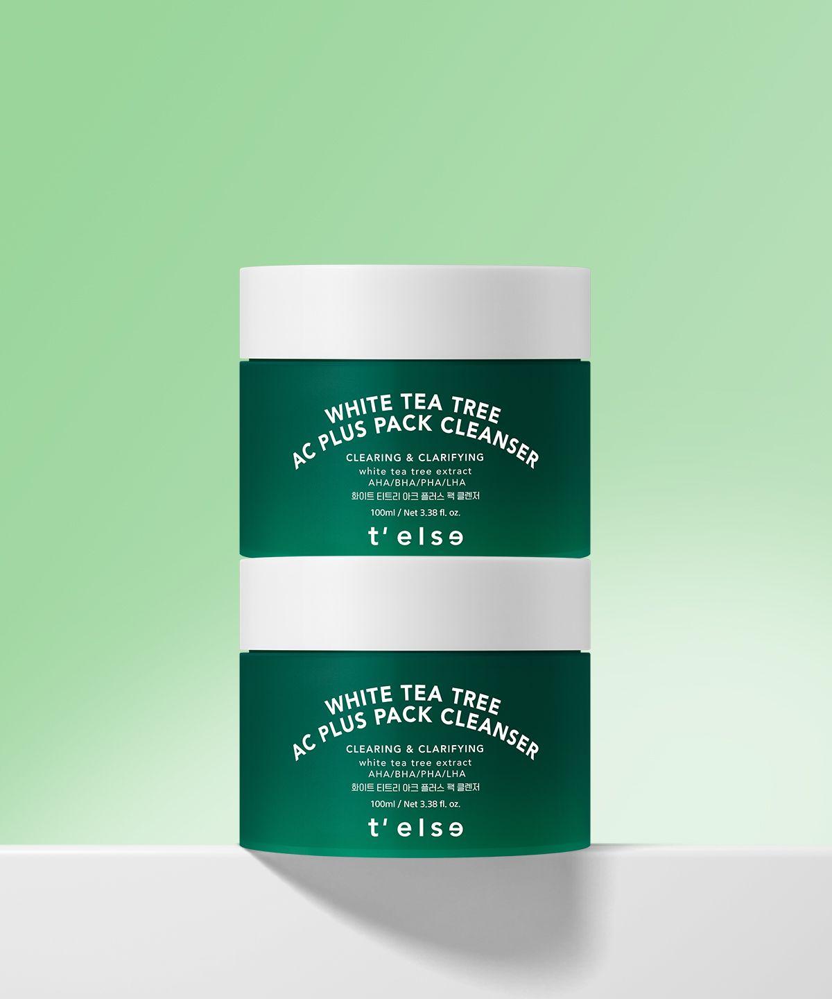 White Tea Tree Acne Plus Pack Cleanser 100ml x 2