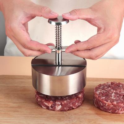 Yousheng Burger Meat Press, pressa per hamburger in acciaio inox, pressa per hamburger per polpette perfette, macchina per hamburger facile da usare per hamburger fatti in casa