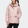 Adidas Neo W Strt Dwn Puff Warm Sports Hooded Down Jacket Women Jacket Vibrant-Pink GJ8799